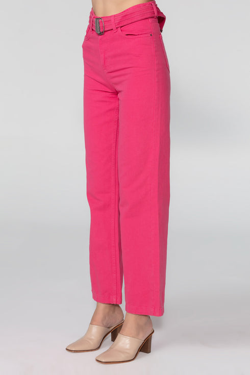High Waist Flared Trousers